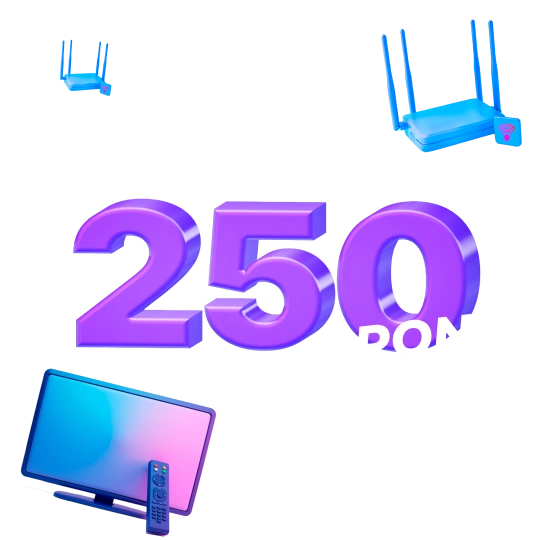 EVO пакет GPON 250/695